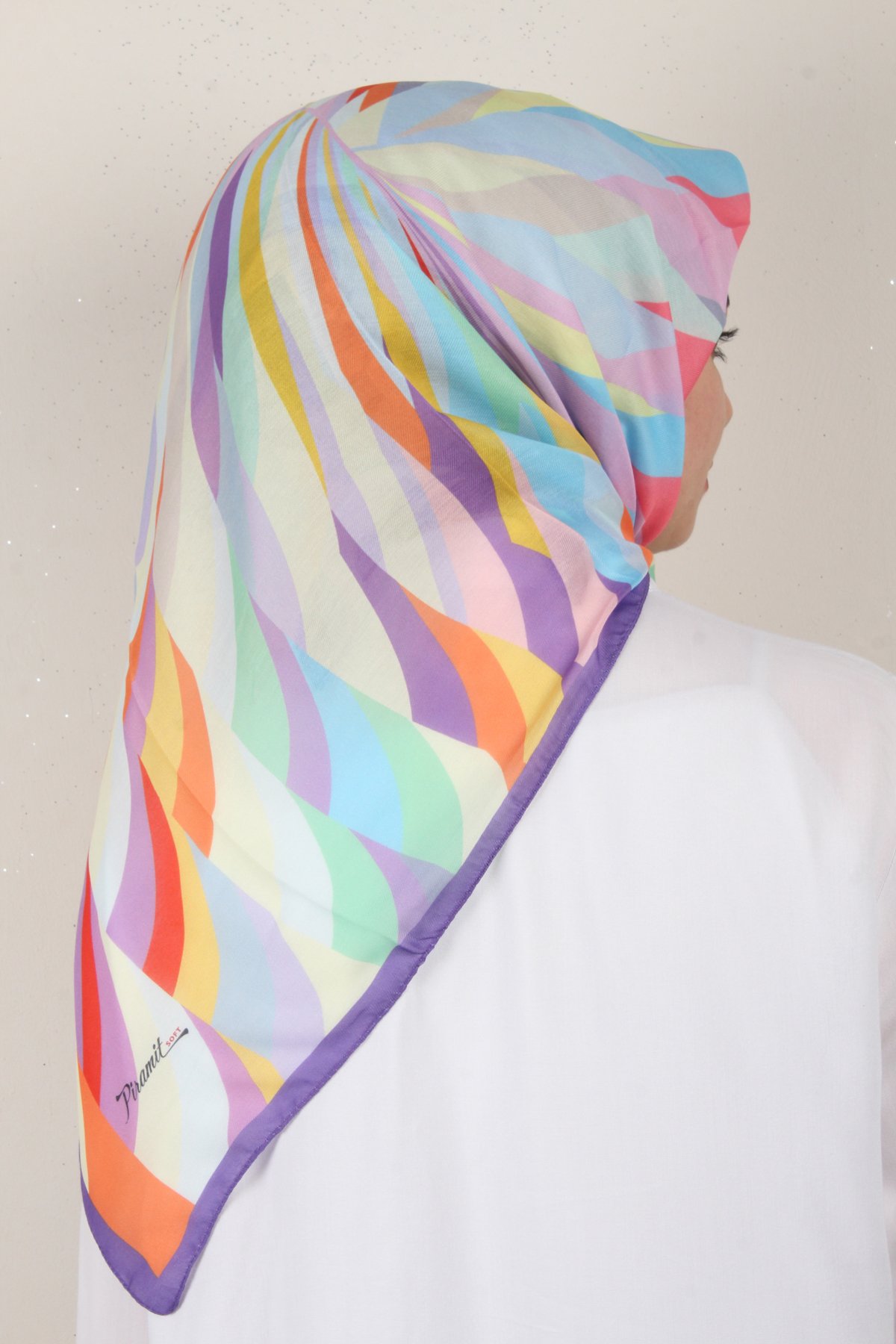 Nirvana Soft Eşarp 8099-13 Sümbül