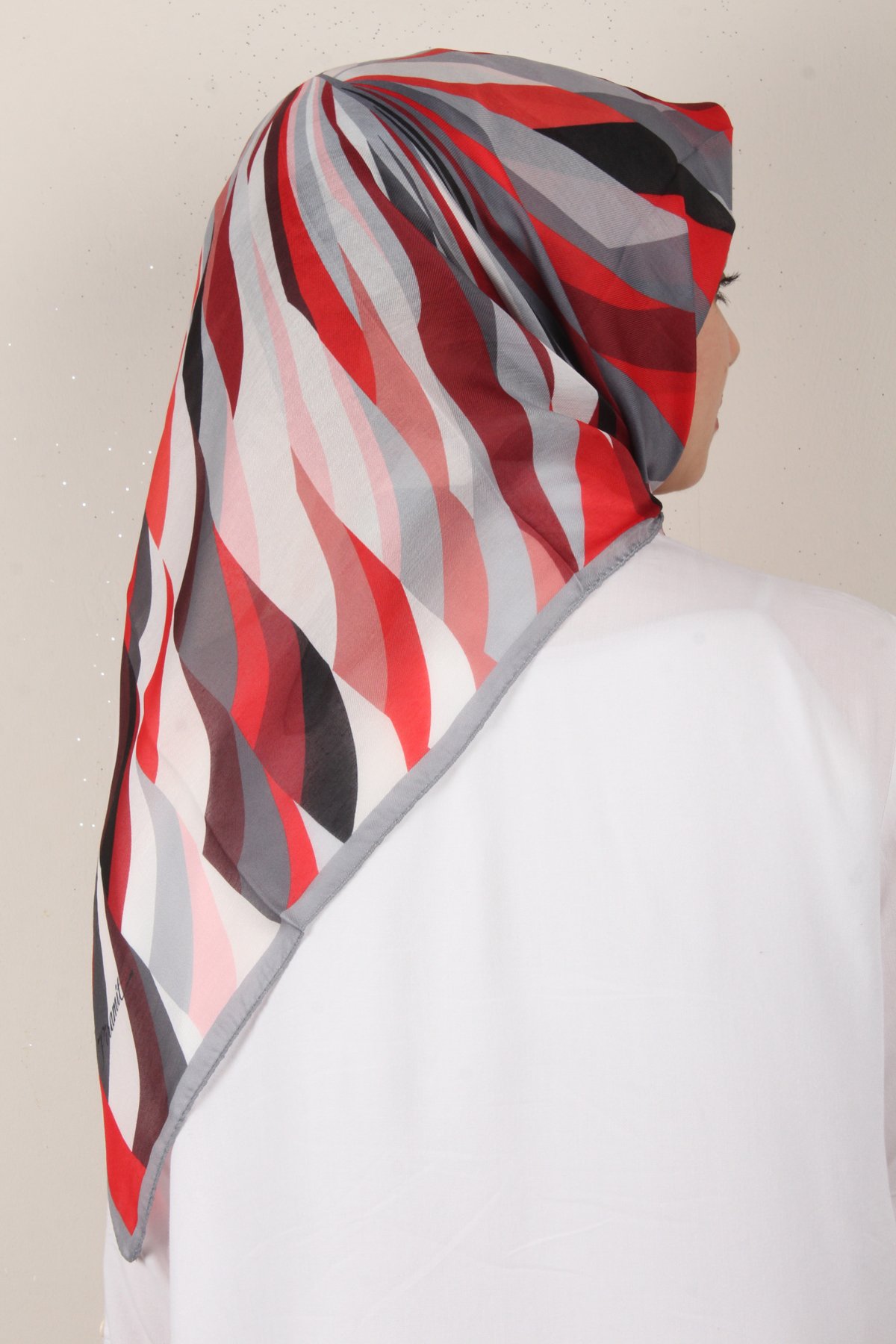 Nirvana Soft Eşarp 8099-2 Kırmızı