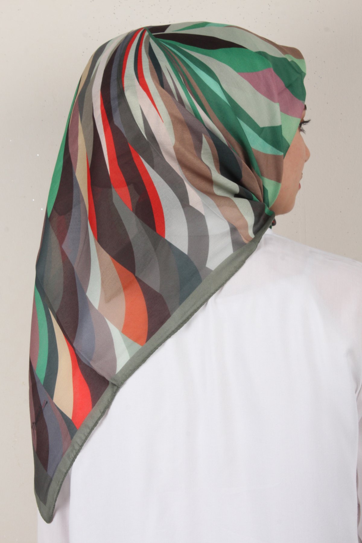 Nirvana Soft Eşarp 8099-6 Haki