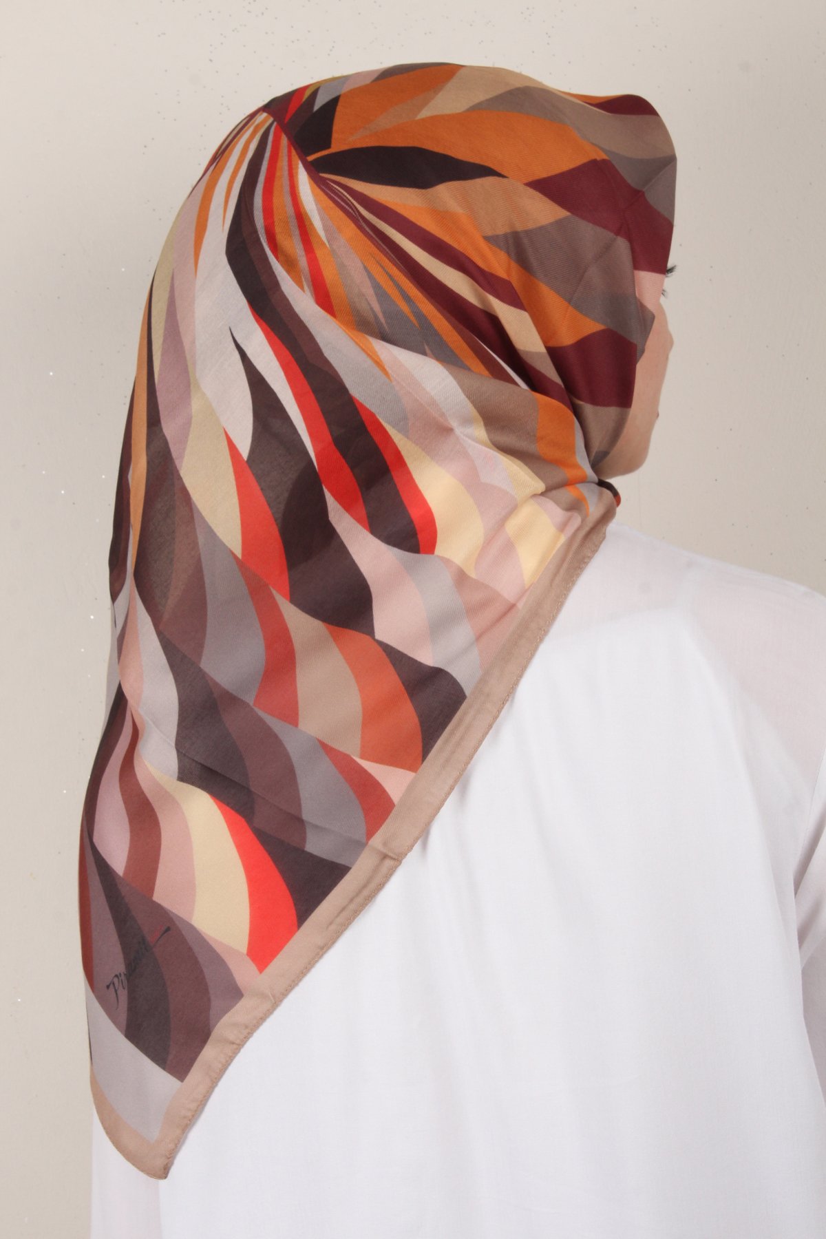 Nirvana Soft Eşarp 8099-8 Sütlü Kahve