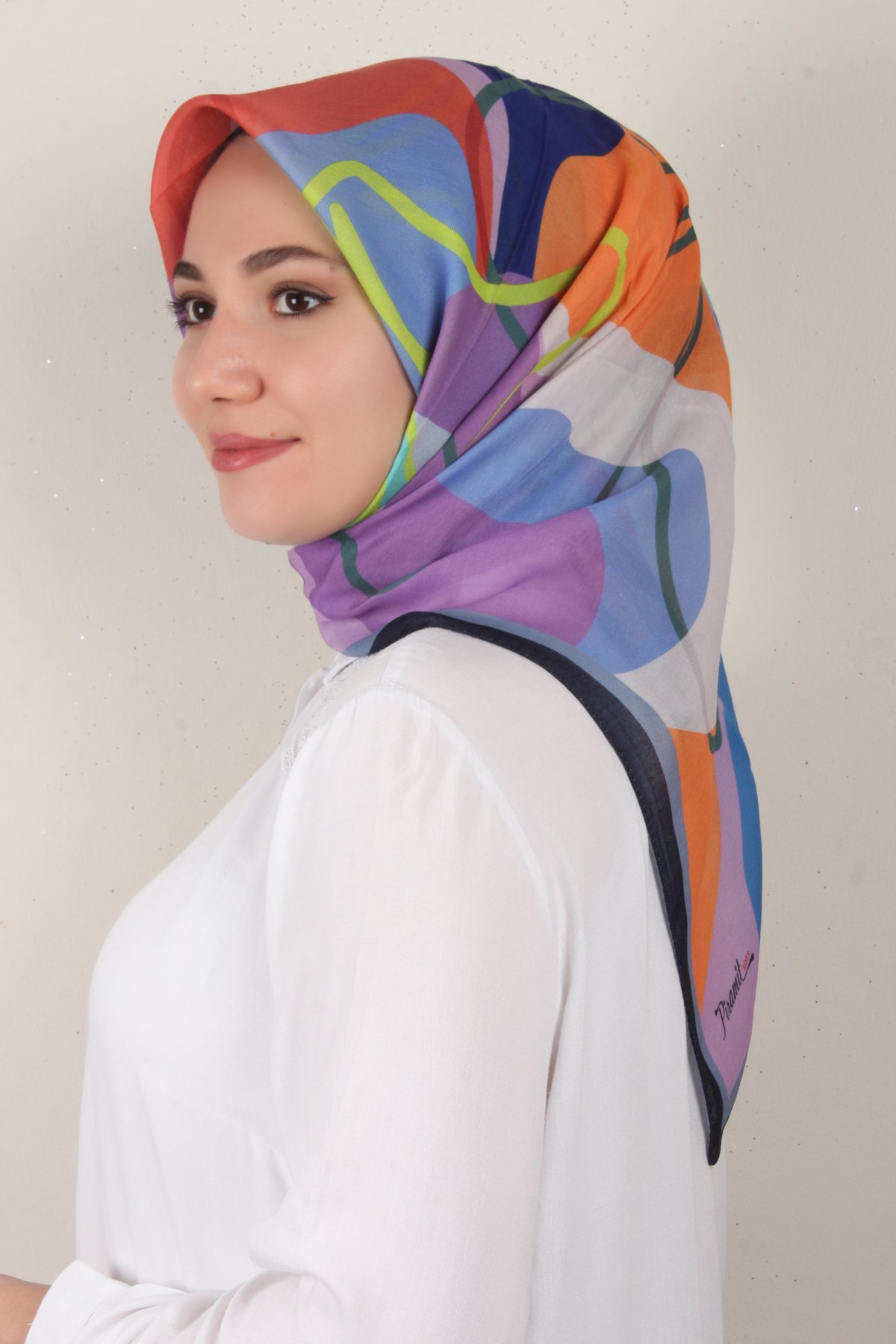 Nirvana Soft Eşarp 8100-5 Lacivert 