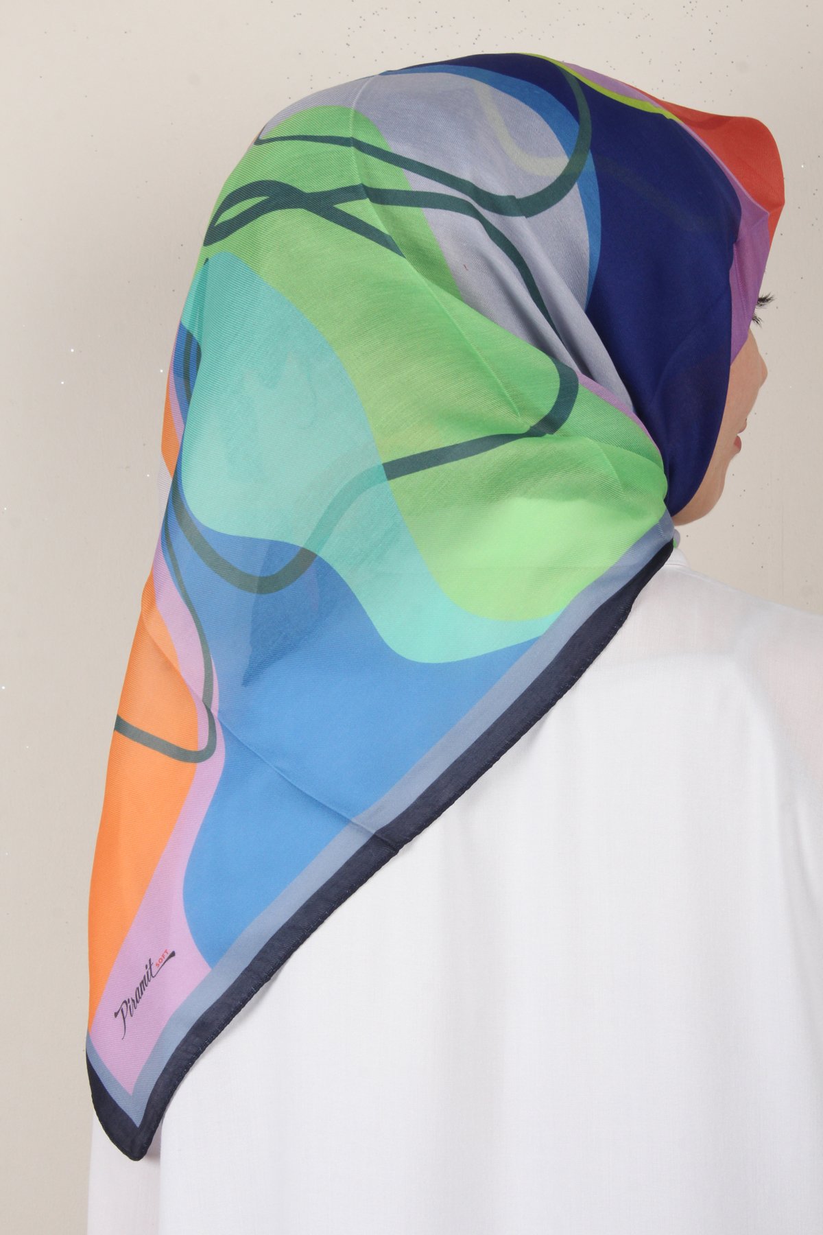 Nirvana Soft Eşarp 8100-5 Lacivert 