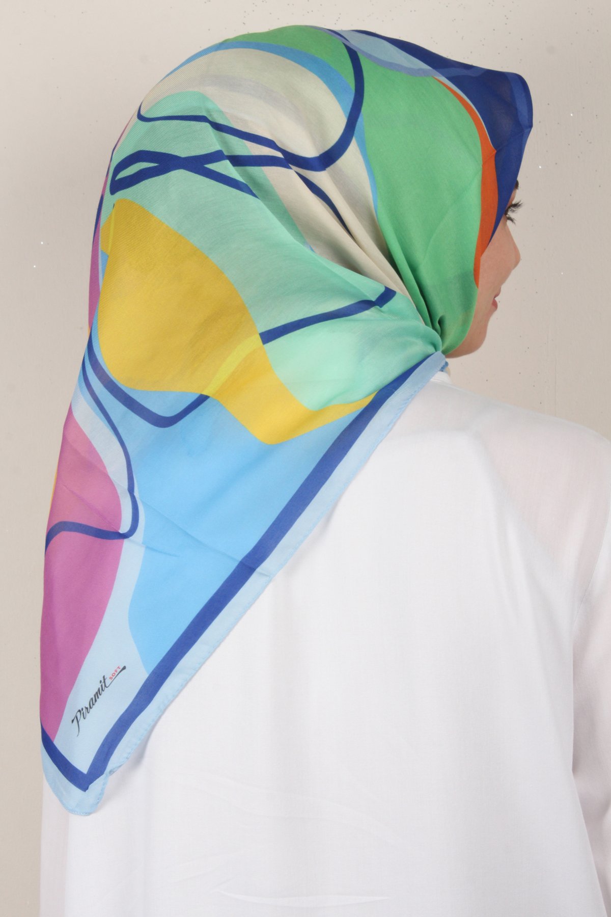 Nirvana Soft Eşarp 8100-7 Bebe Mavisi