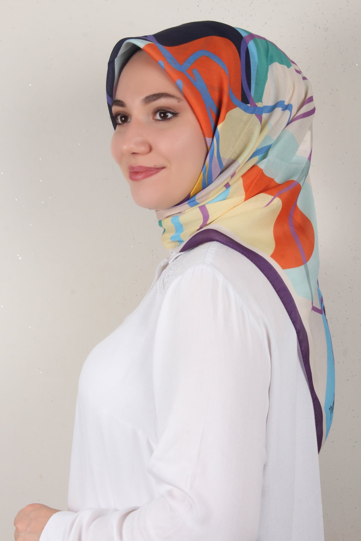 Nirvana Soft Eşarp 8100-8 Mor 