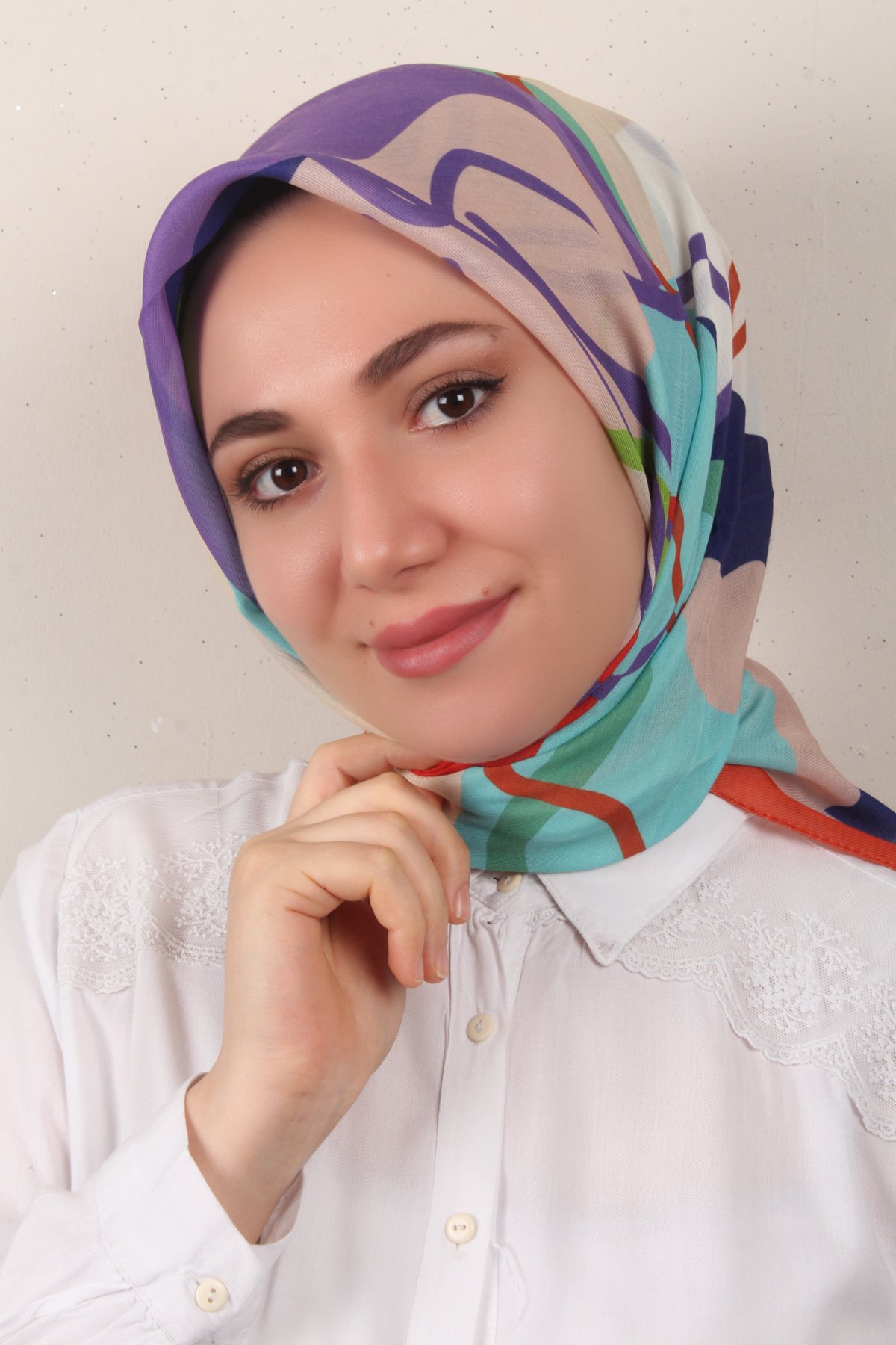 Nirvana Soft Eşarp 8100-9 Kiremit