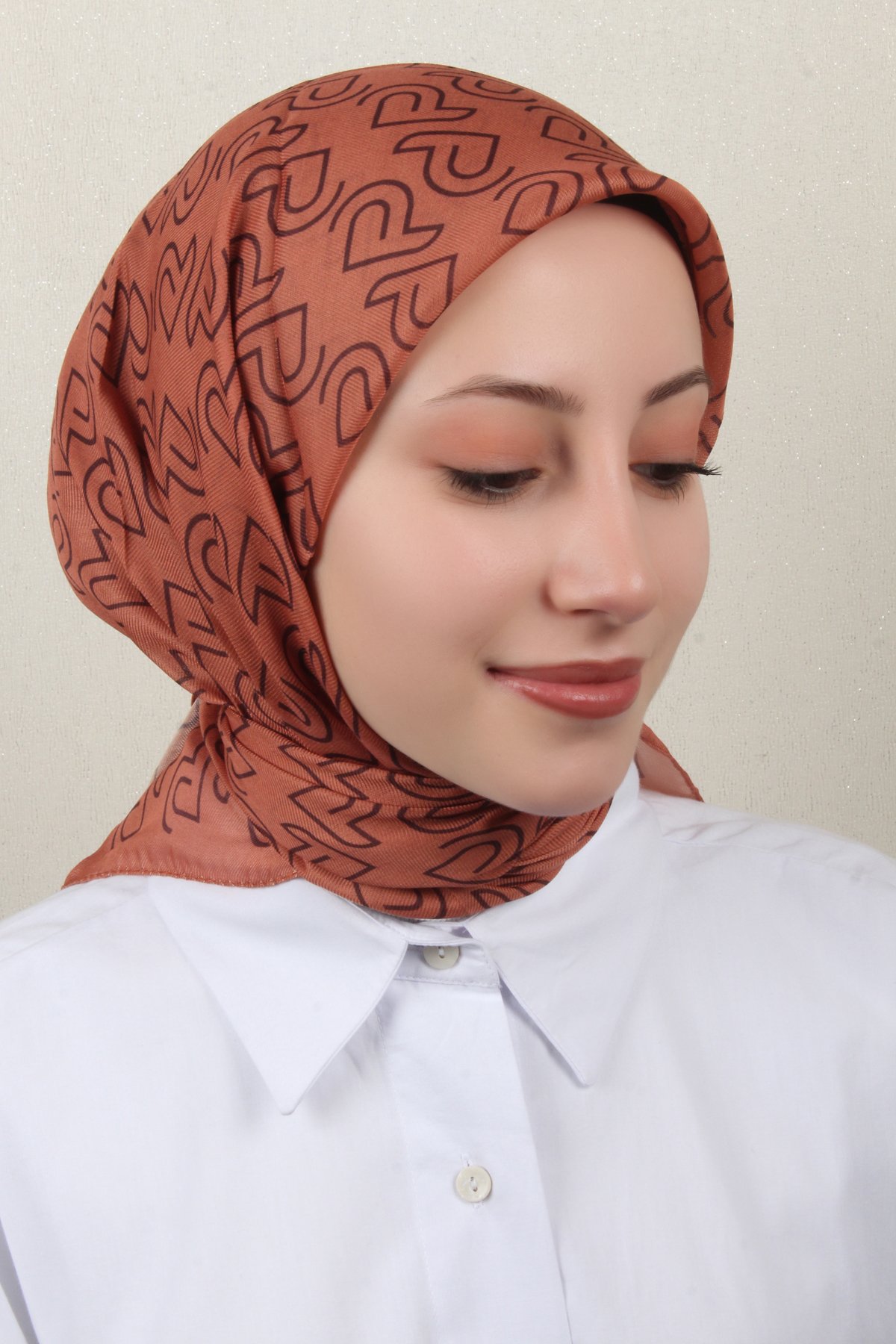 Nirvana Soft Eşarp 8101-15 Turuncu