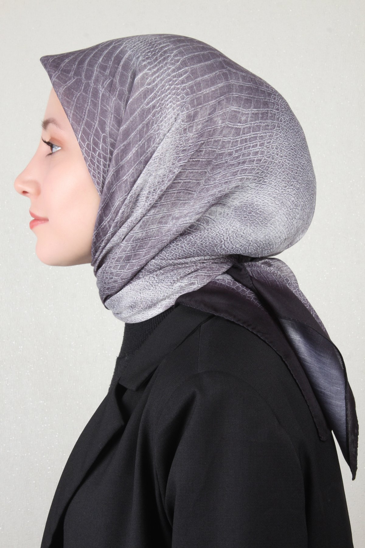 Nirvana Soft Eşarp 8103-10 Siyah