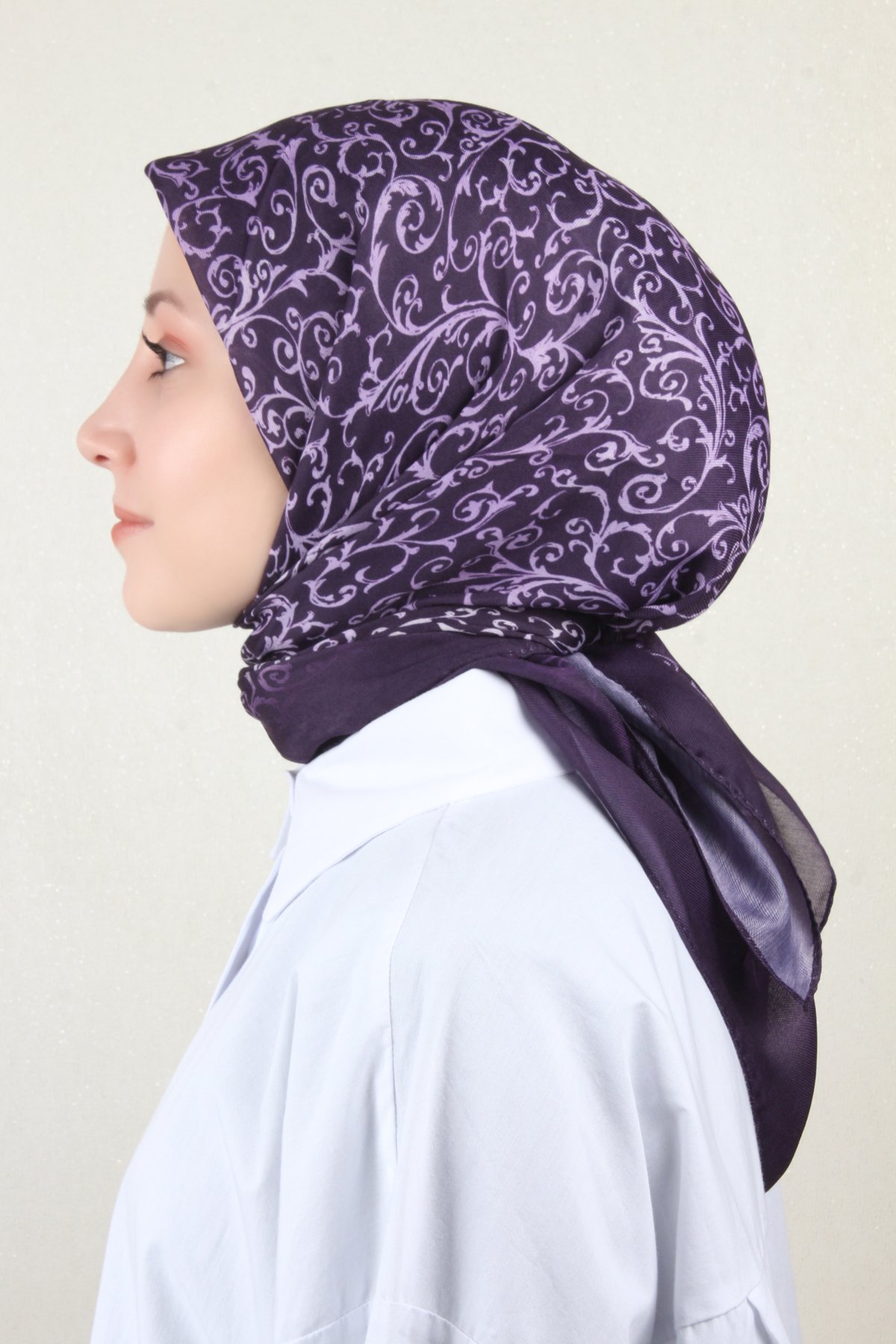Nirvana Soft Eşarp 8104-5 Mor