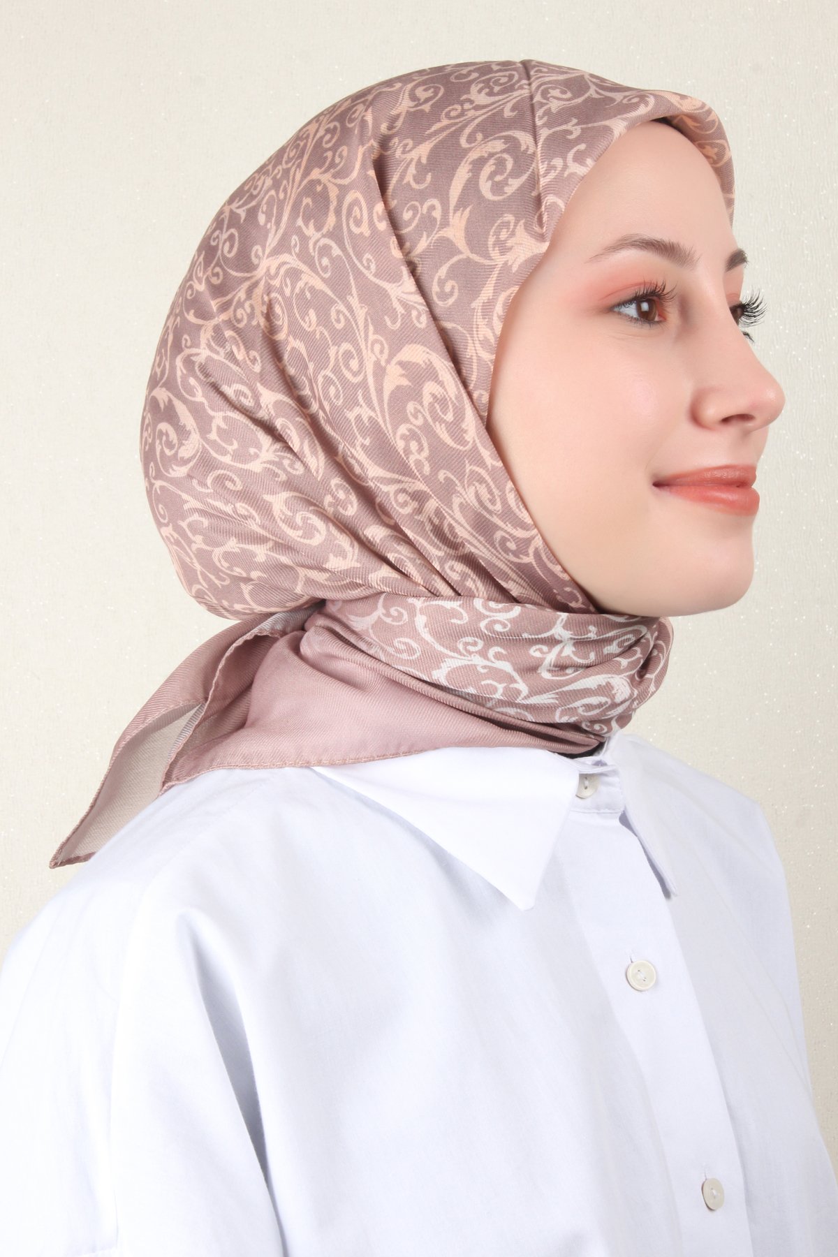 Nirvana Soft Eşarp 8104-6 Bej