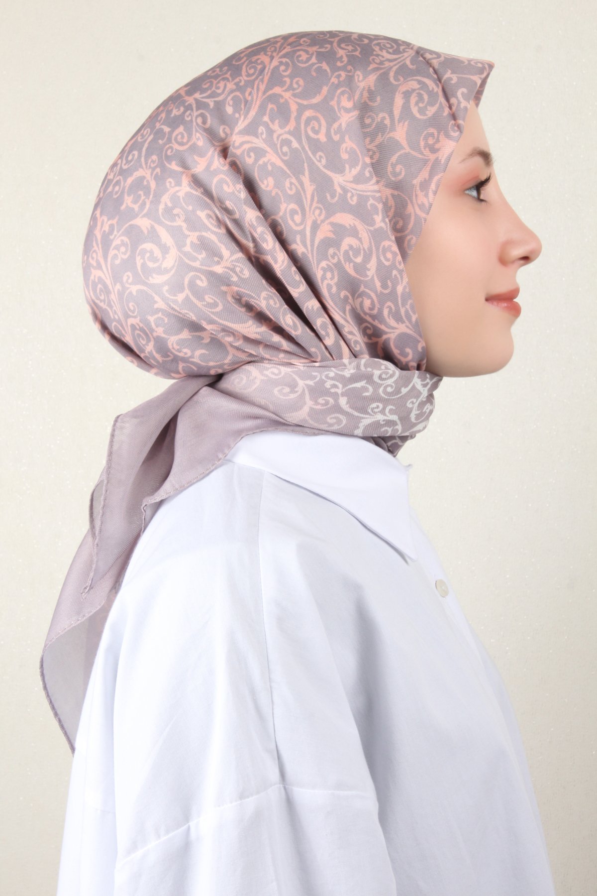 Nirvana Soft Eşarp 8104-7 Gri