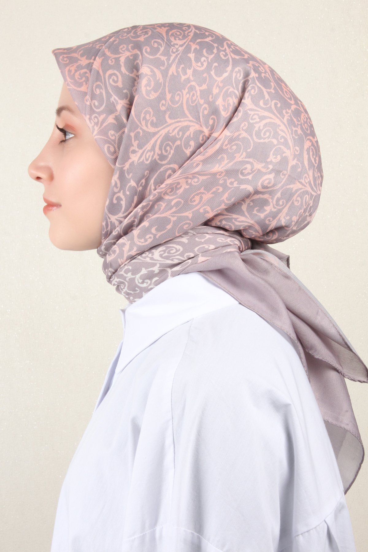 Nirvana Soft Eşarp 8104-7 Gri