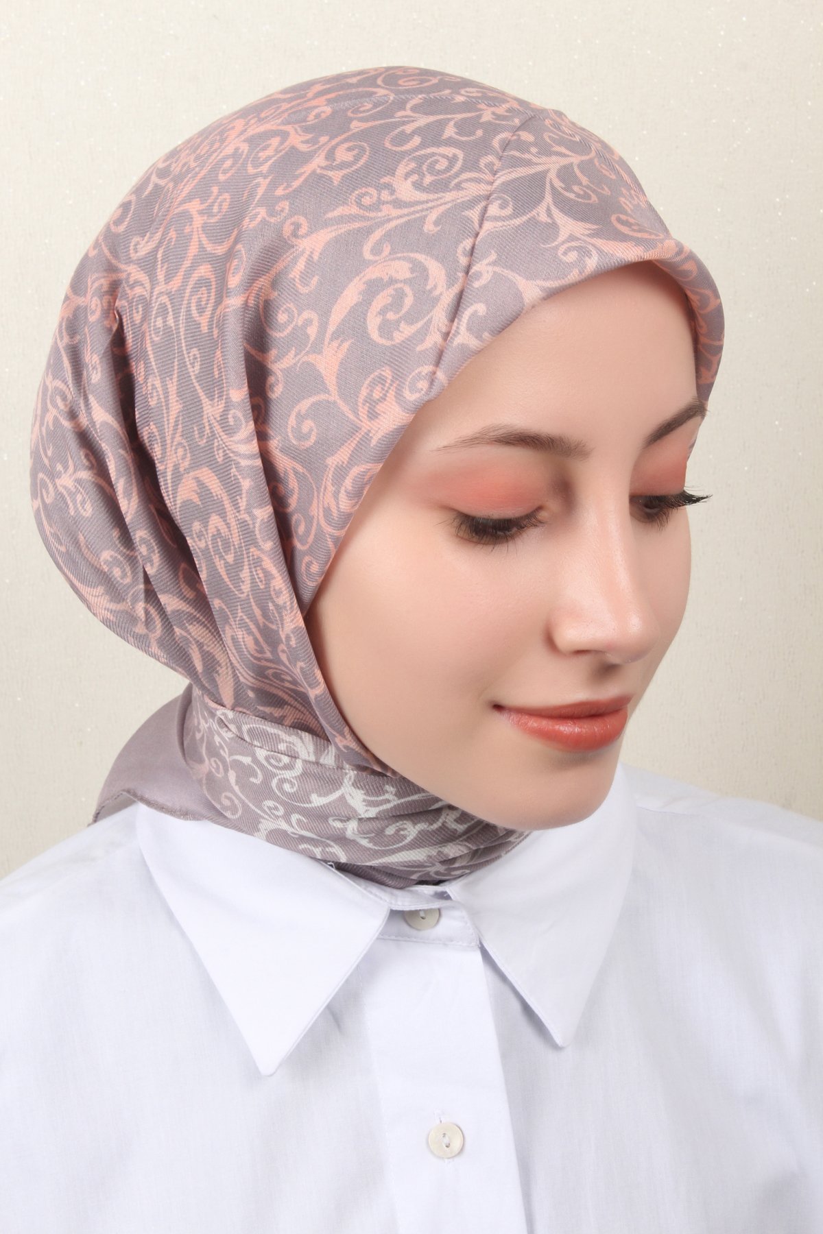 Nirvana Soft Eşarp 8104-7 Gri