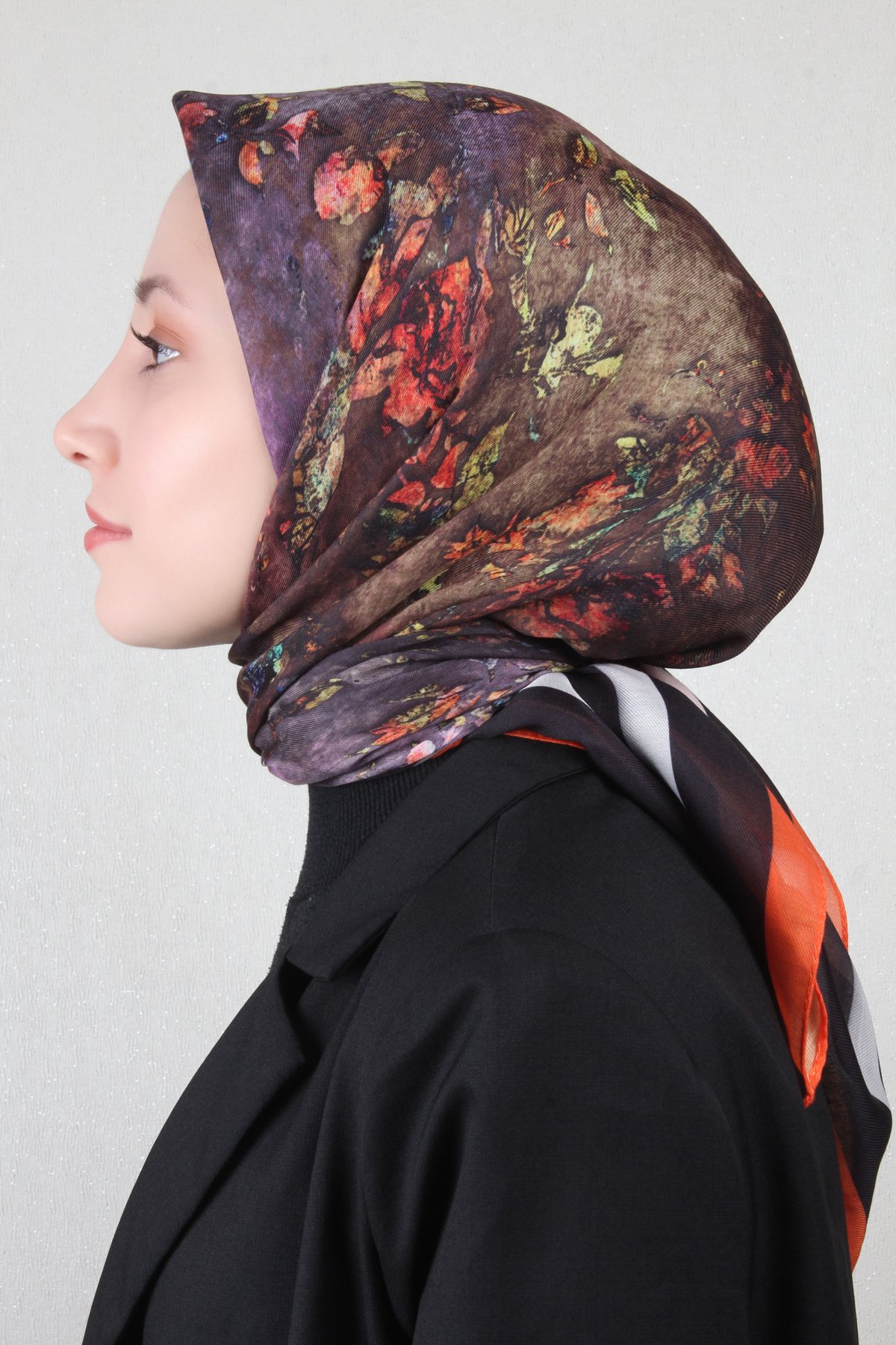 Nirvana Soft Eşarp 8105-11 Orange