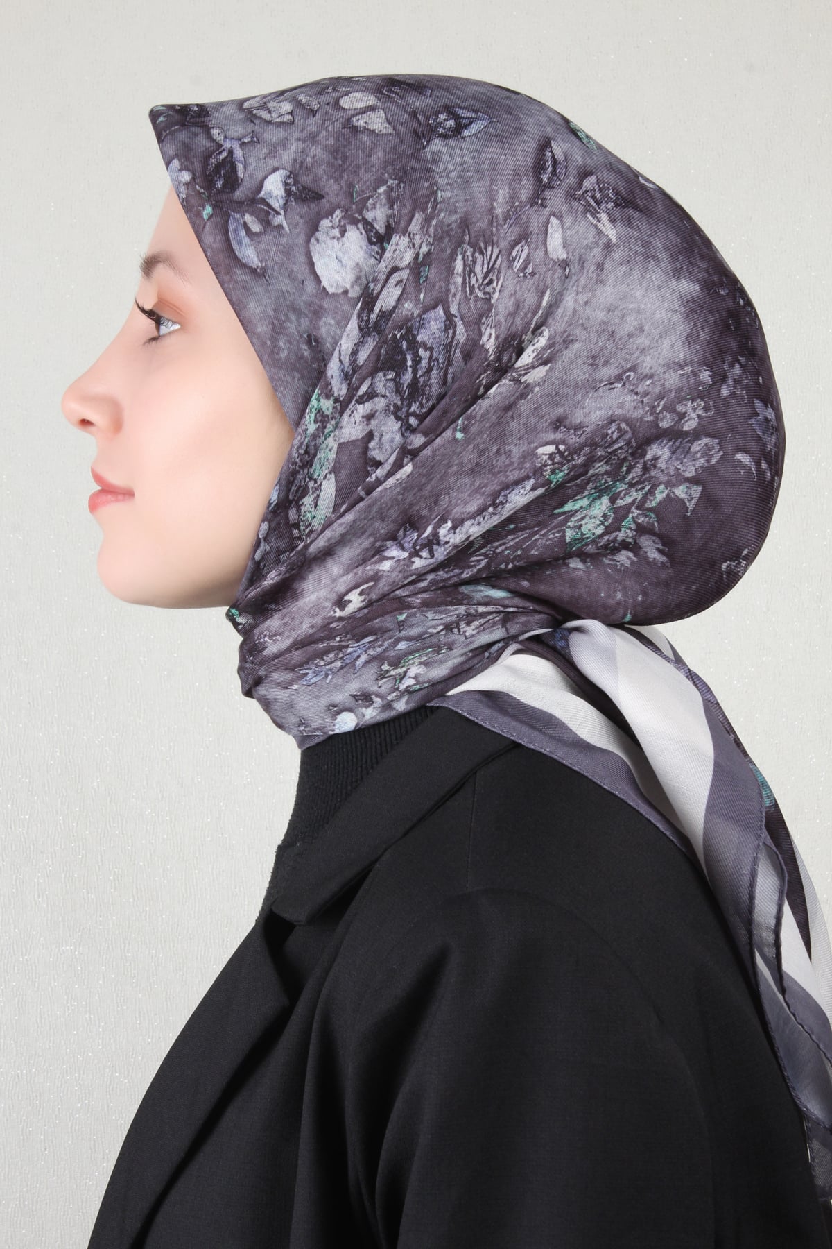 Nirvana Soft Eşarp 8105-12 Füme