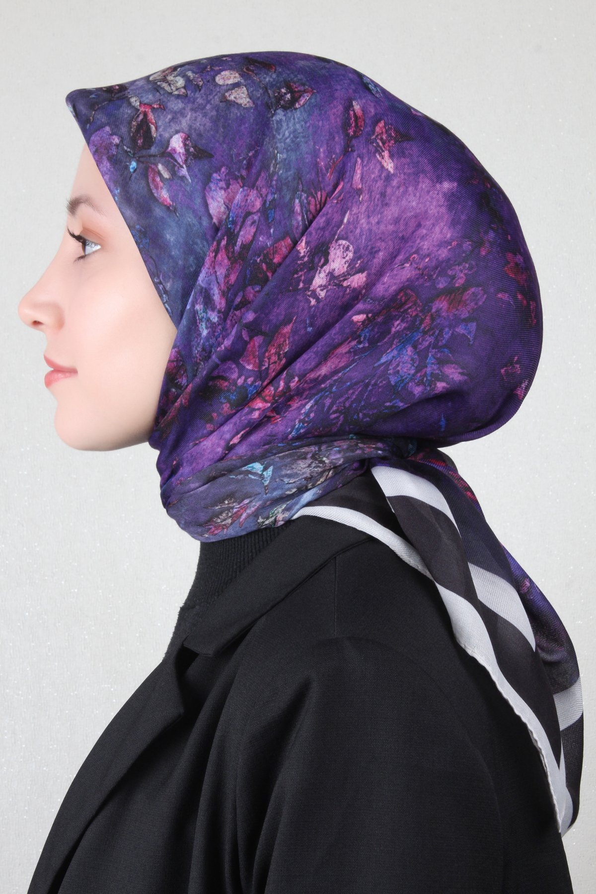 Nirvana Soft Eşarp 8105-14 Mor