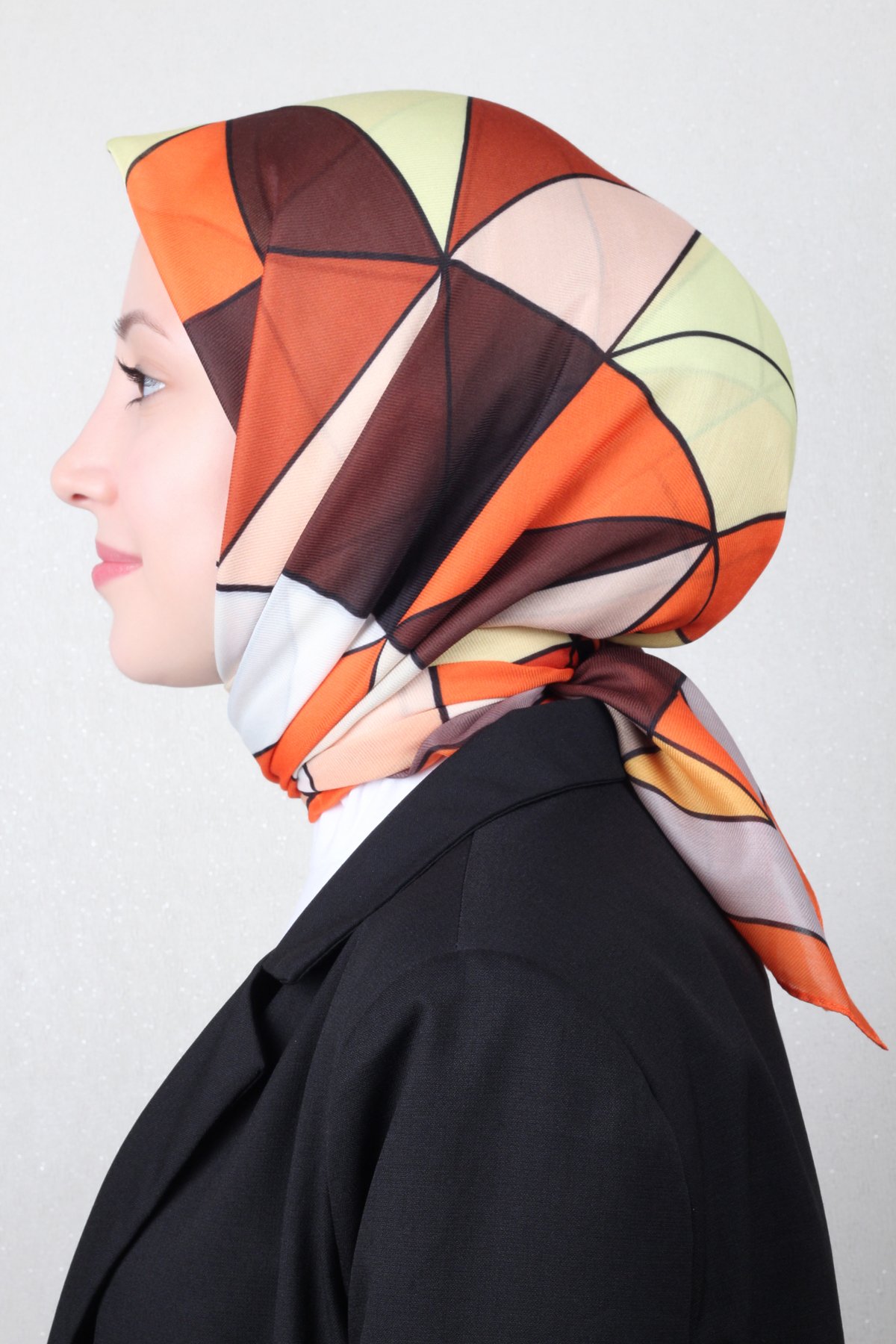 Nirvana Soft Eşarp 8106-4 Turuncu