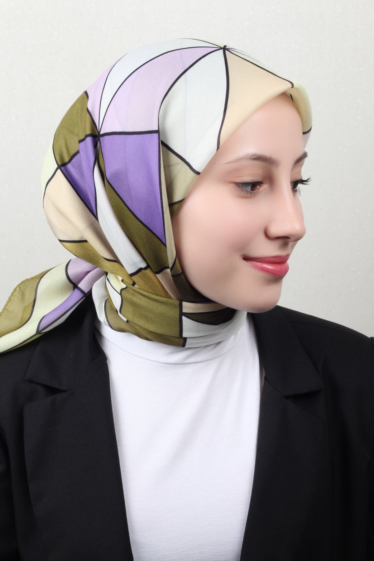 Nirvana Soft Eşarp 8106- Yağ Yeşili