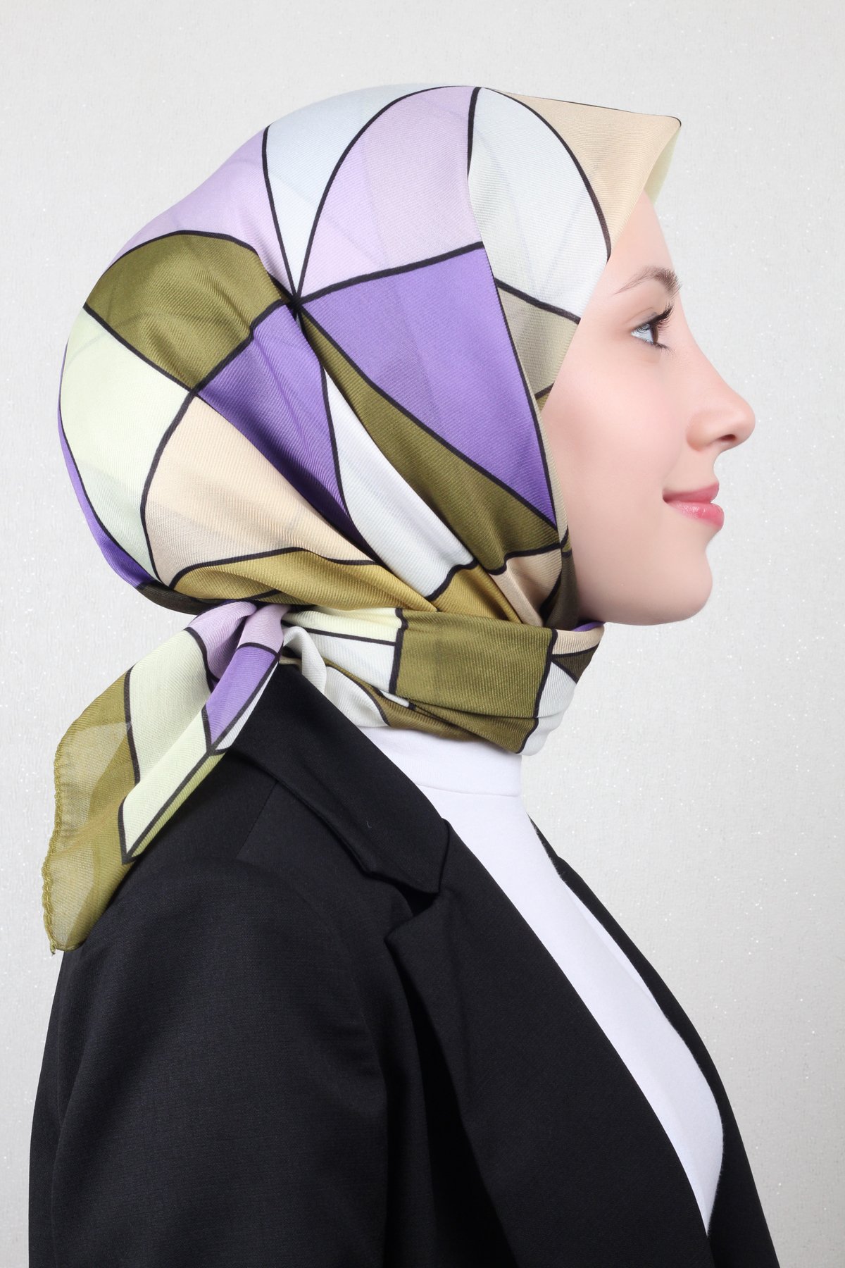 Nirvana Soft Eşarp 8106- Yağ Yeşili