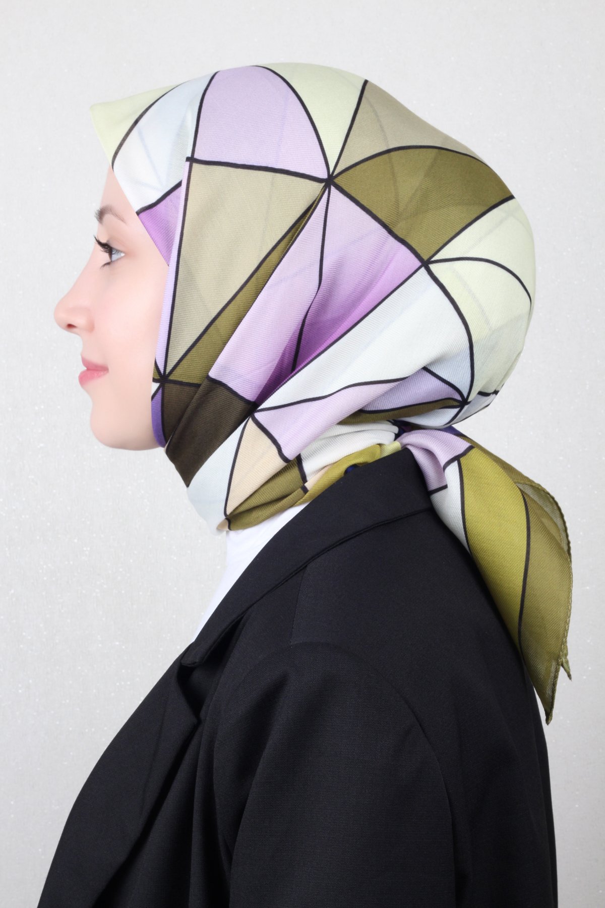 Nirvana Soft Eşarp 8106- Yağ Yeşili