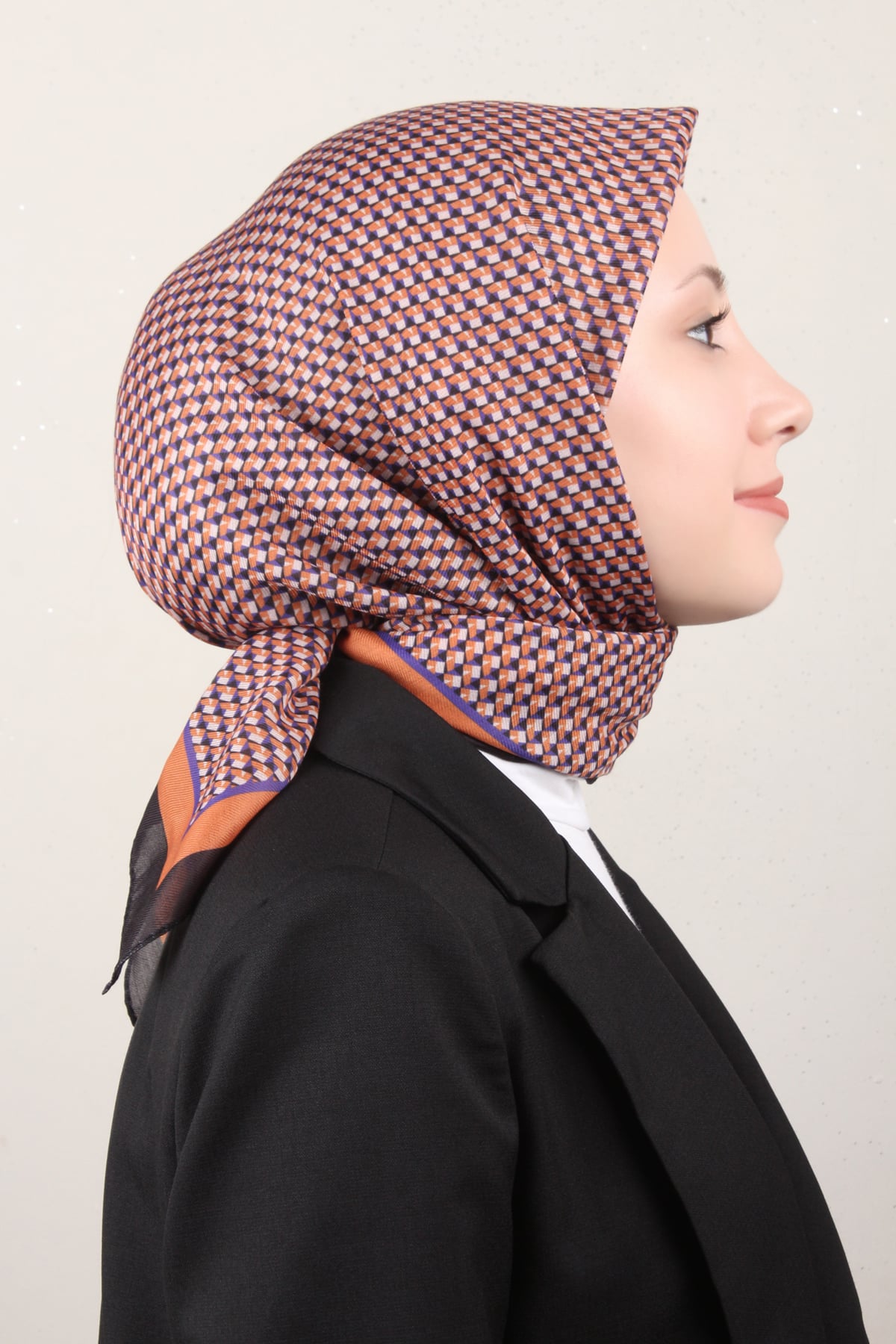 Nirvana Soft Eşarp 8107-2 Turuncu