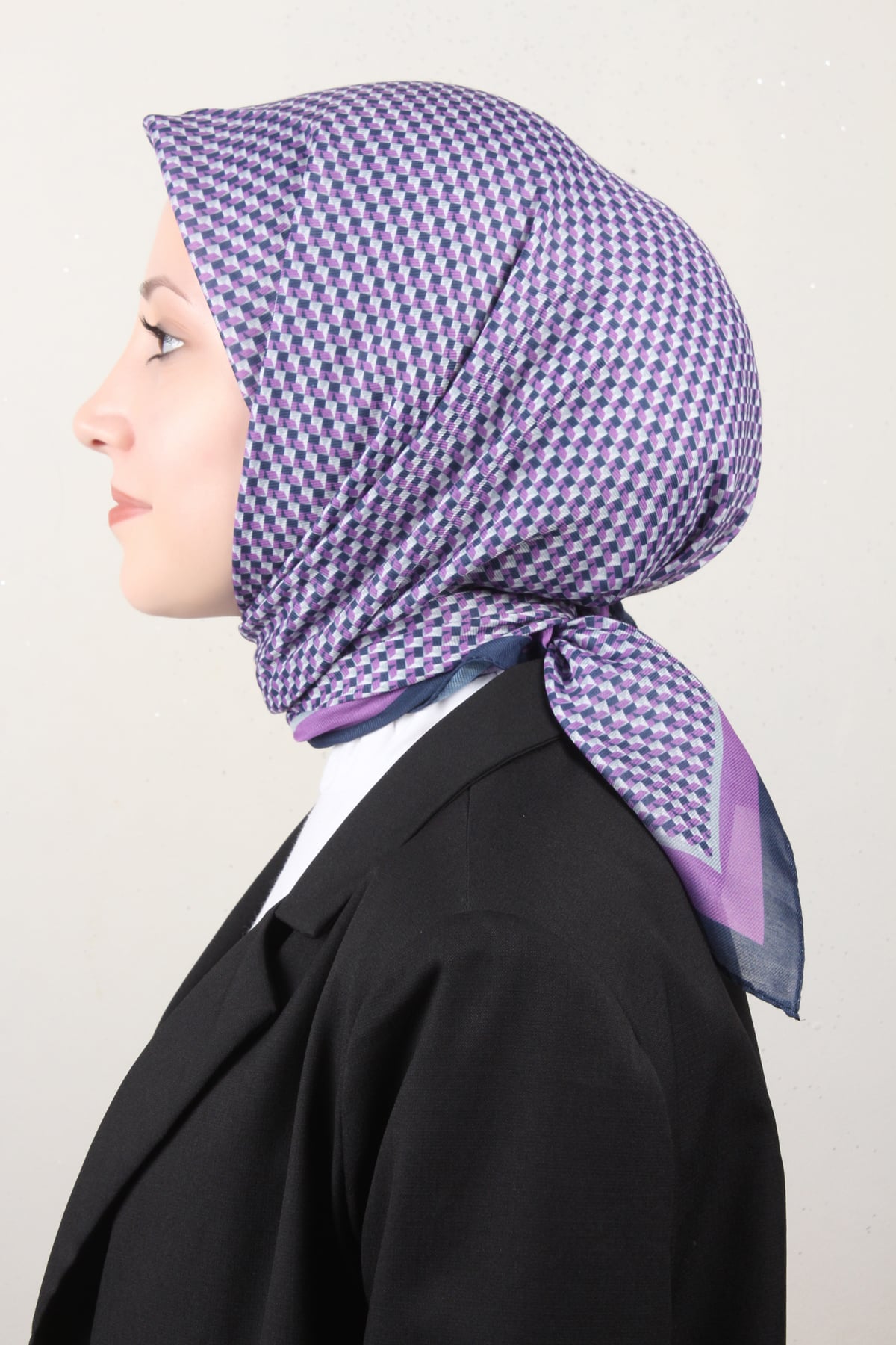 Nirvana Soft Eşarp 8107- Mor