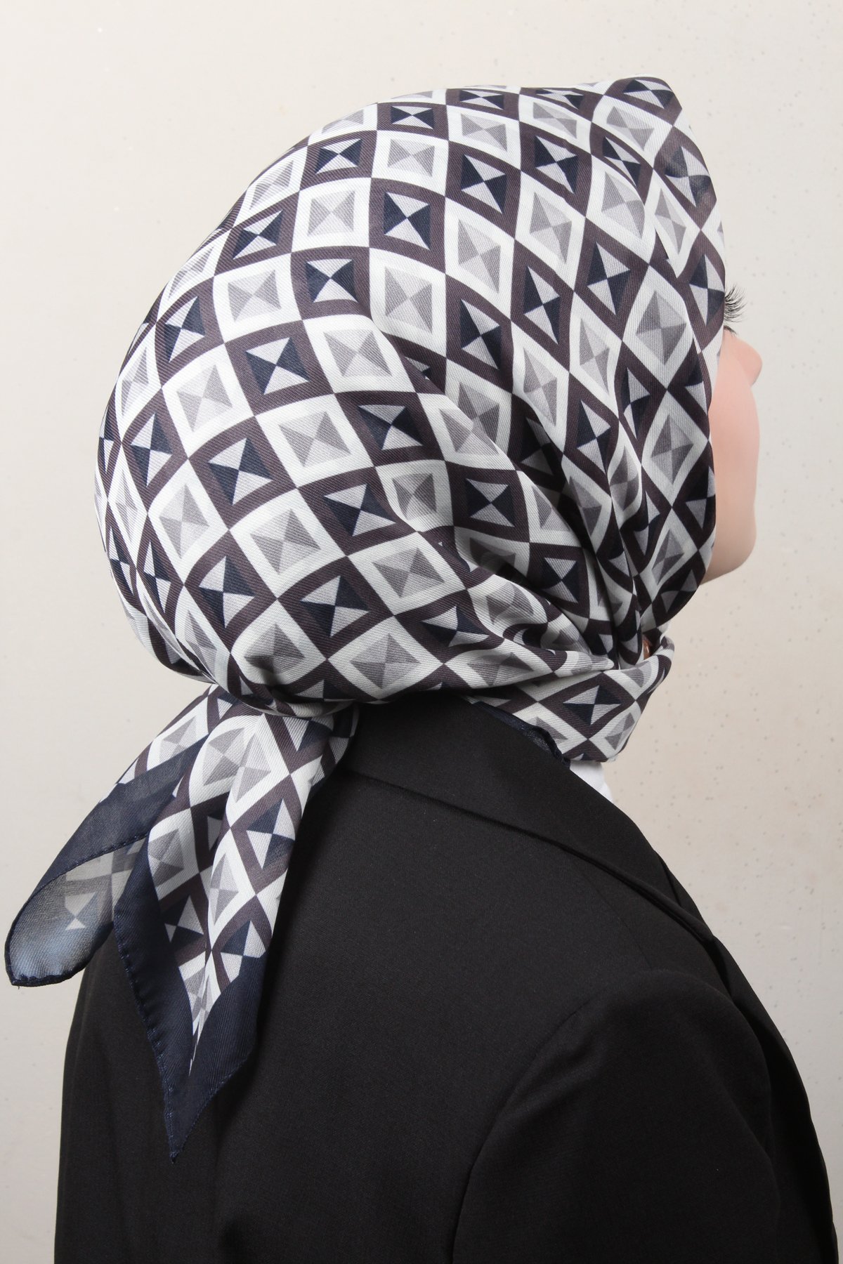 Nirvana Soft Eşarp 8108-10 Lacivert