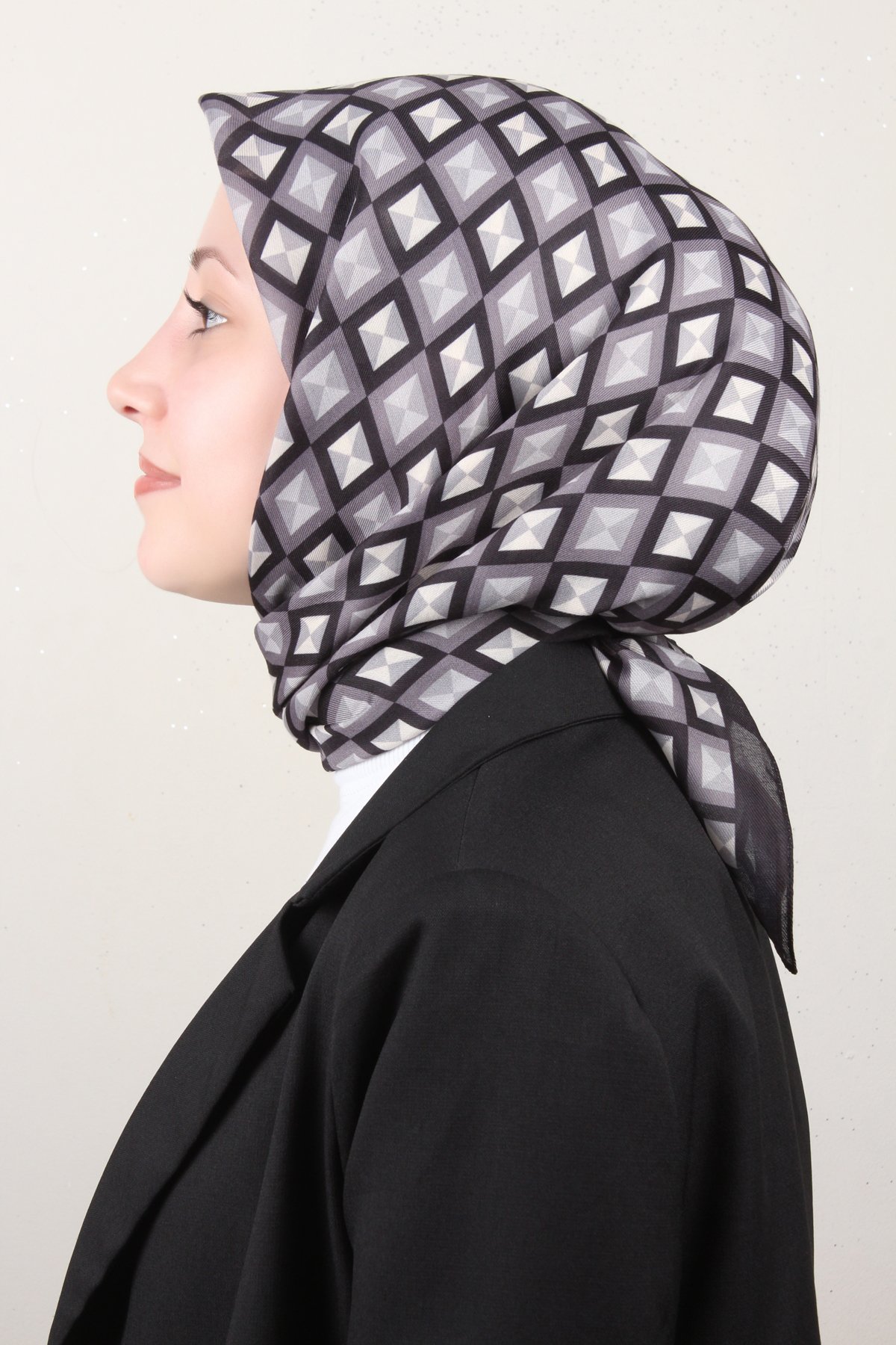 Nirvana Soft Eşarp 8108-5 Siyah