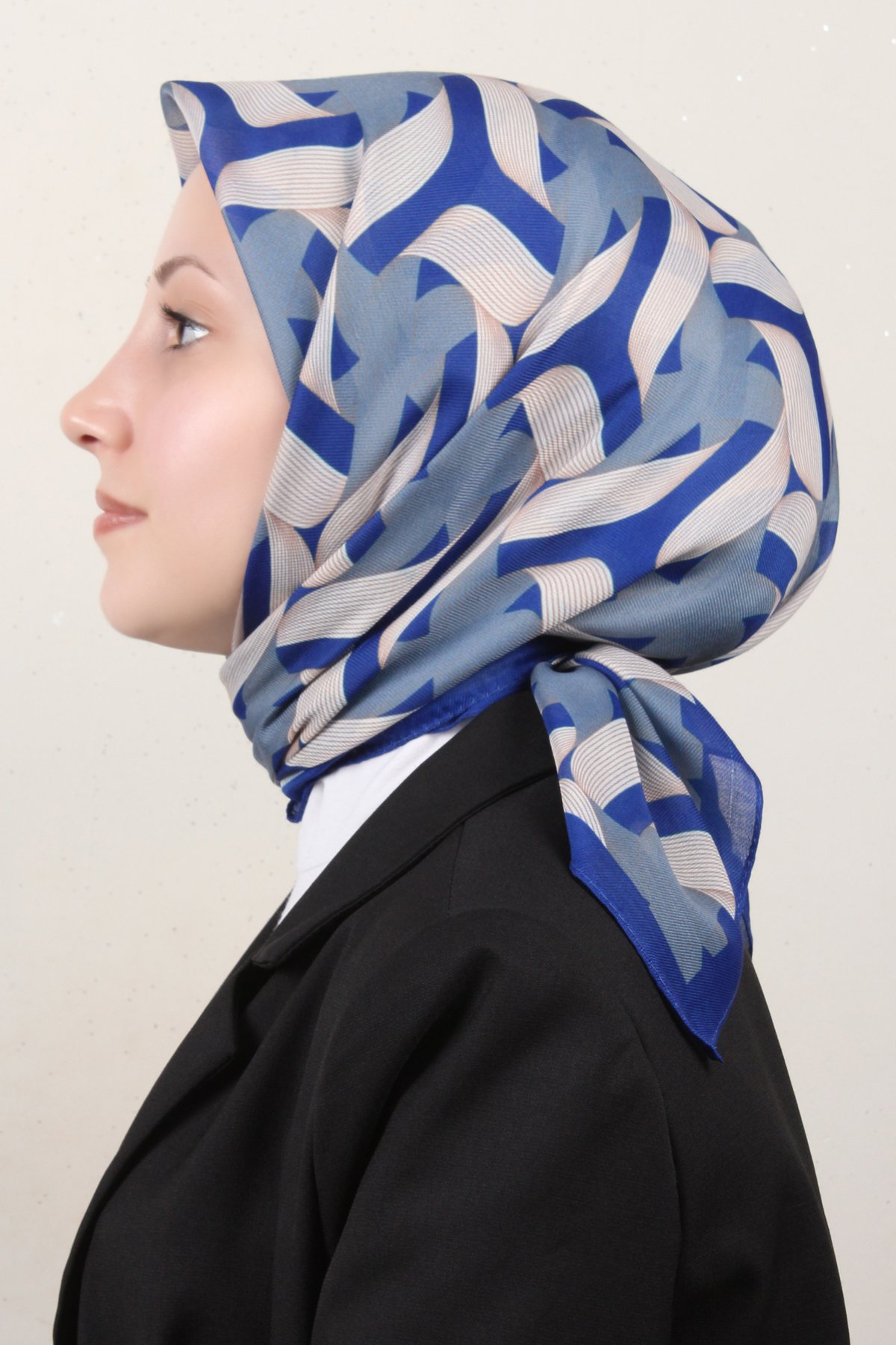 Nirvana Soft Eşarp 8109-6 Gece Mavisi