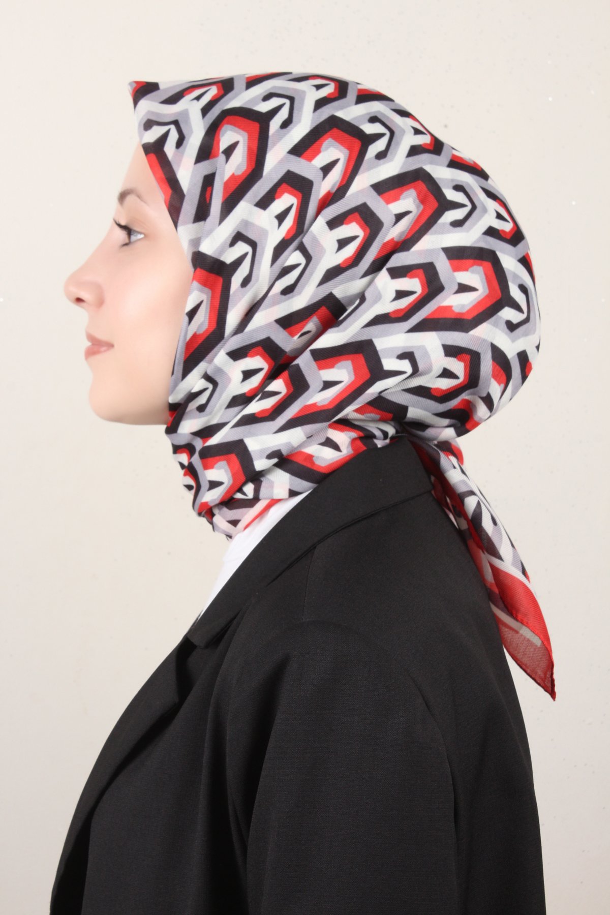 Nirvana Soft Eşarp 8114-10 Kırmızı