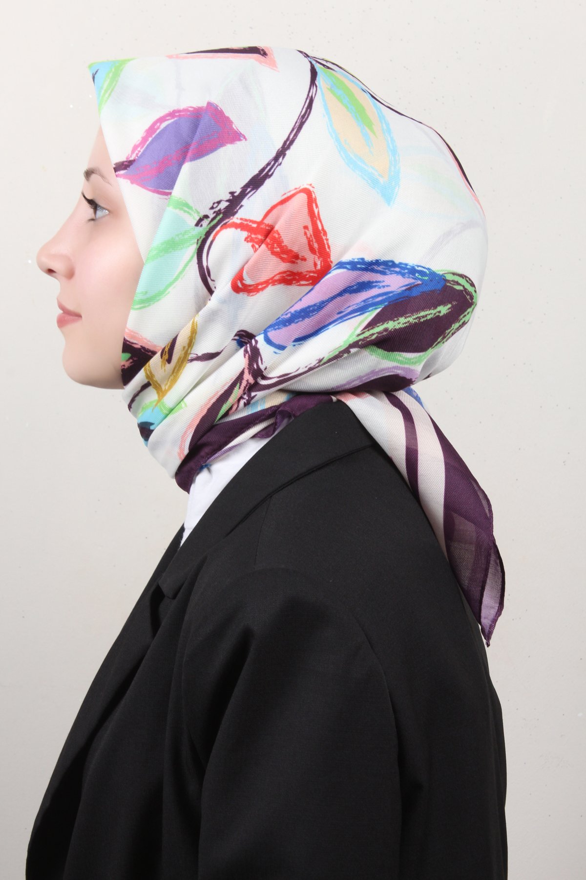 Nirvana Soft Eşarp 8117-9 Mor