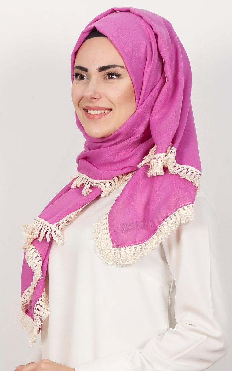 Otantik Saçaklı Şal 120-5