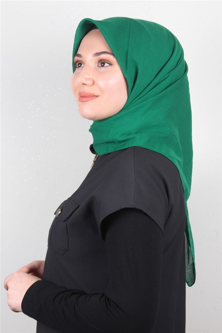 Pamuk Beta Eşarp 4651-28 Zümrüt