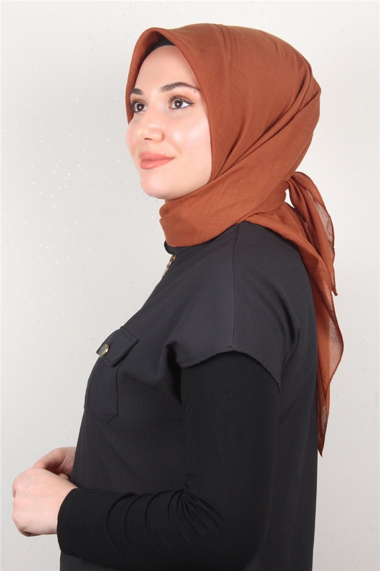 Pamuk Beta Eşarp 4651-30 Kiremit