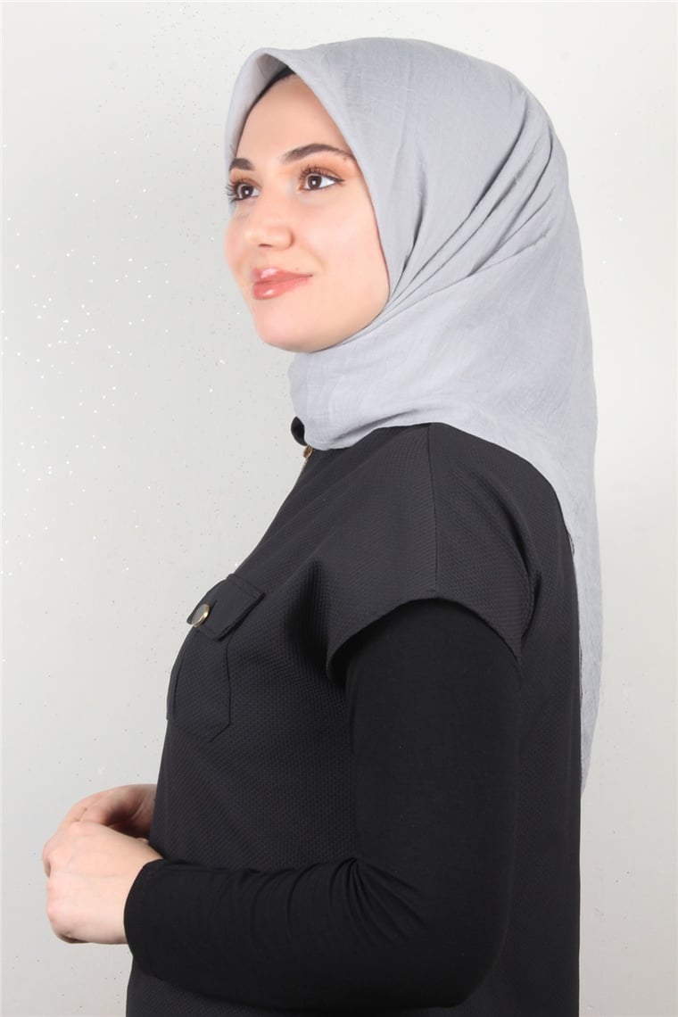 Pamuk Beta Eşarp 4651-36 Gri