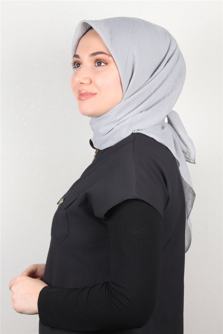 Pamuk Beta Eşarp 4651-36 Gri