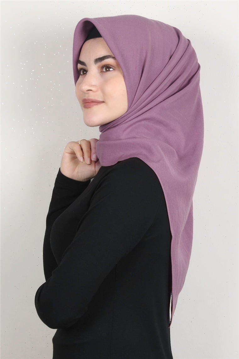 Pamuk Caz Eşarp 4651-12 Gül Kurusu