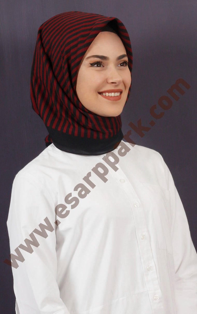 Pamuklu 140x140 Cm Eşarp 1070-16