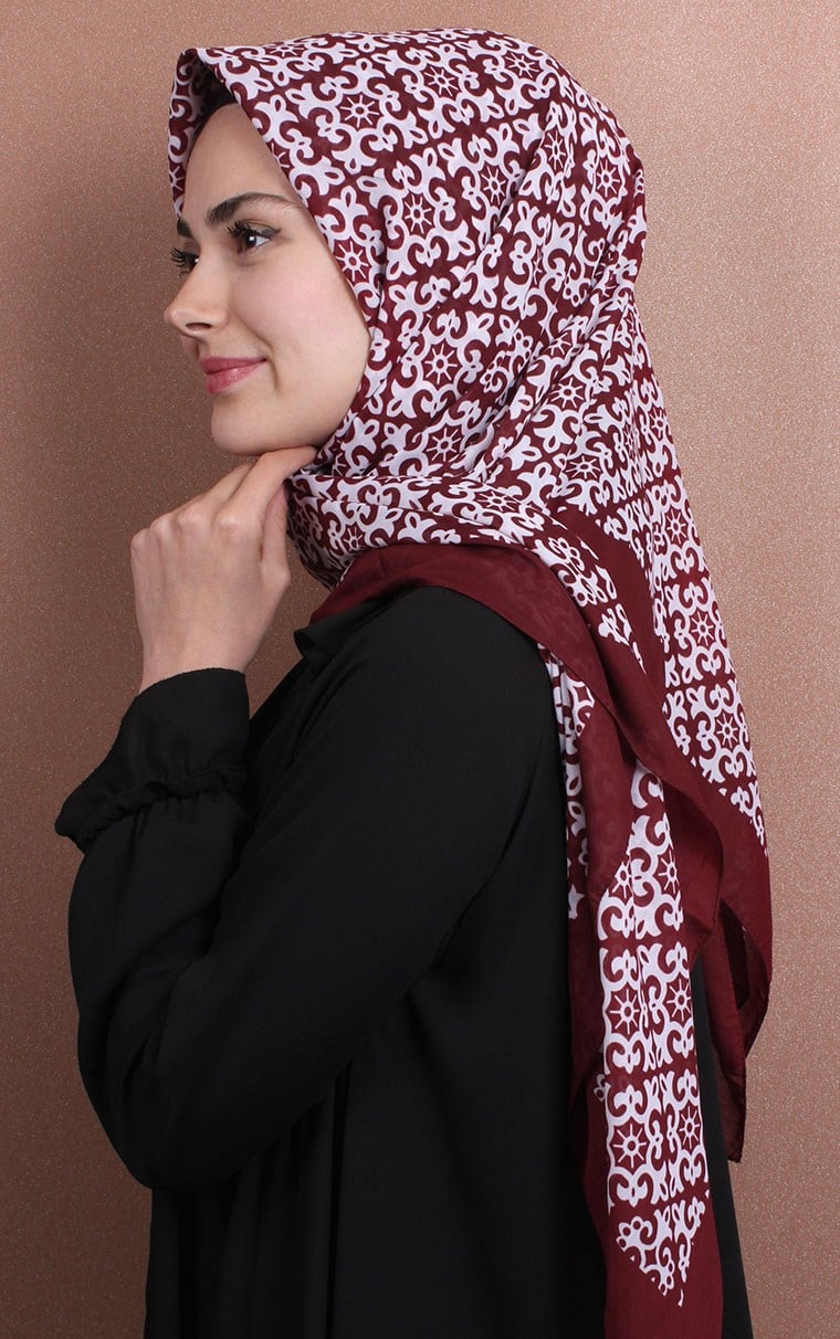 Pamuklu 140x140 Cm Eşarp 1074-15