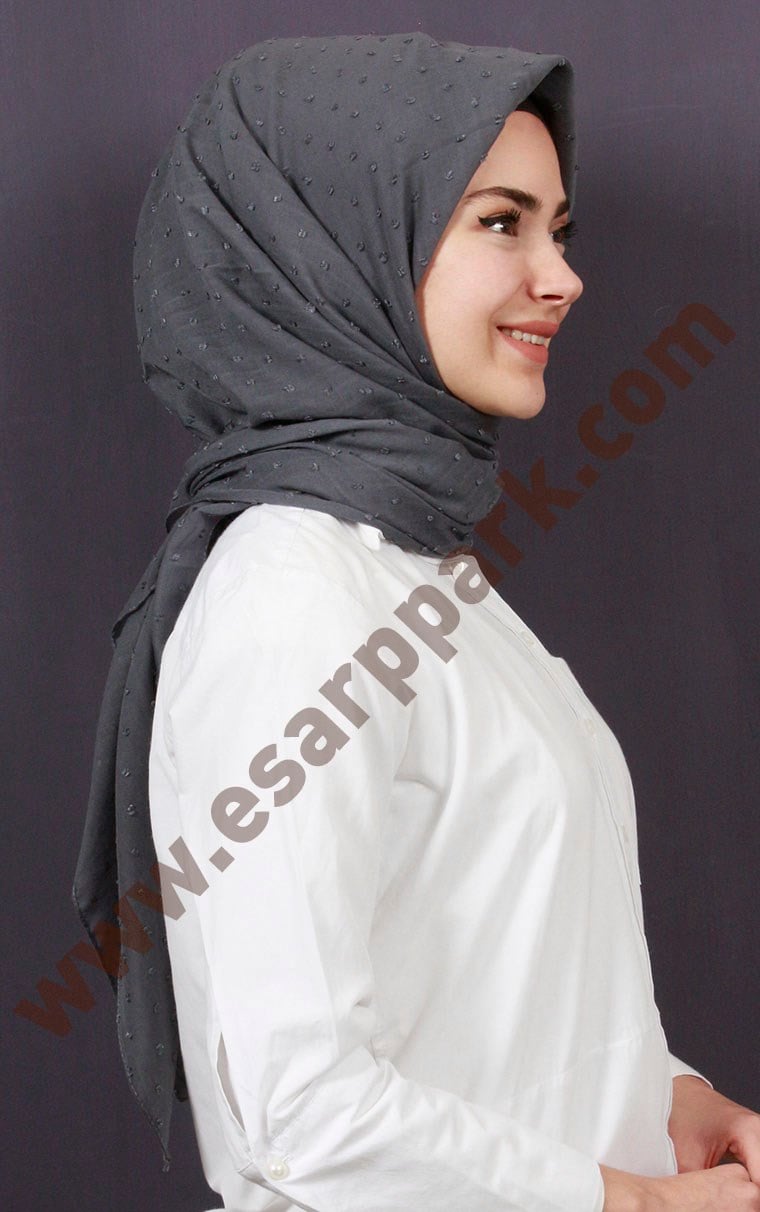 Pamuklu 140x140 Cm Eşarp 1091-15