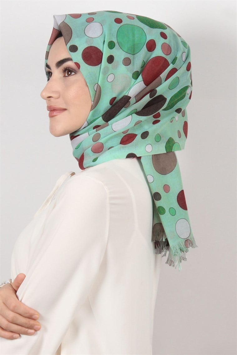 Pamuklu Desenli Şal 5285-19