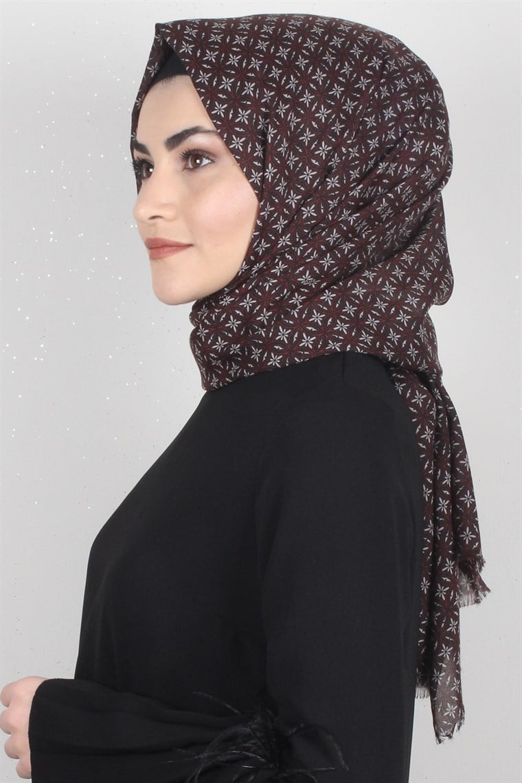 Pamuklu Desenli Şal 5285-21