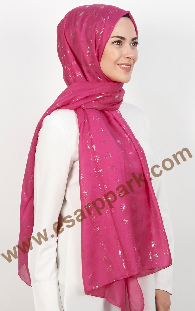 Pamuklu Desenli Şal 5286-14