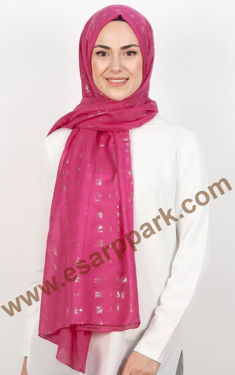 Pamuklu Desenli Şal 5286-14