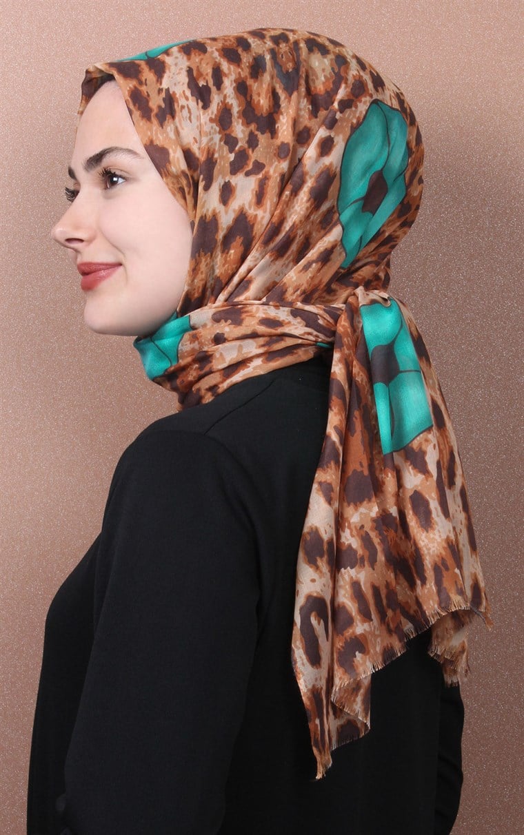 Pamuklu Desenli Şal 5871-3