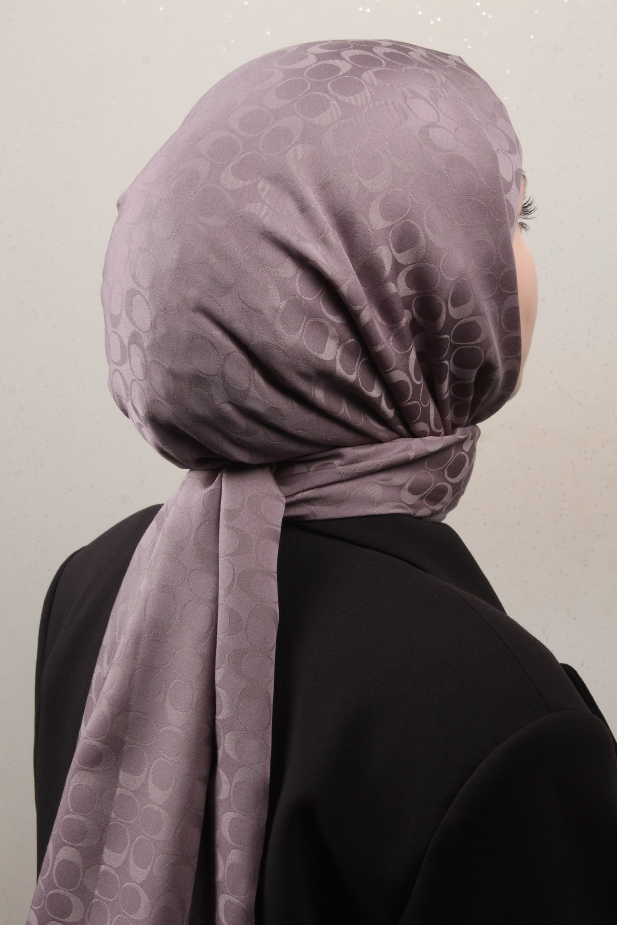 Pamuklu Jakar Şal 4113-10 Füme