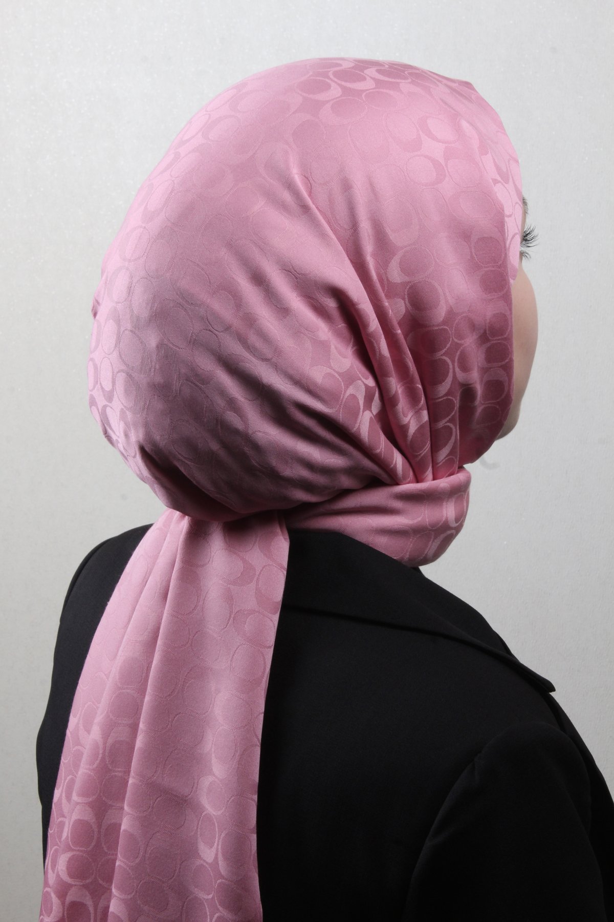 Pamuklu Jakar Şal 4113-24 Pembe