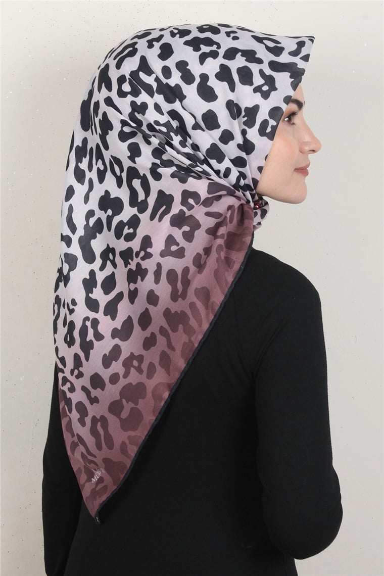 Pamuklu Soft Eşarp 3317-3 Pudra