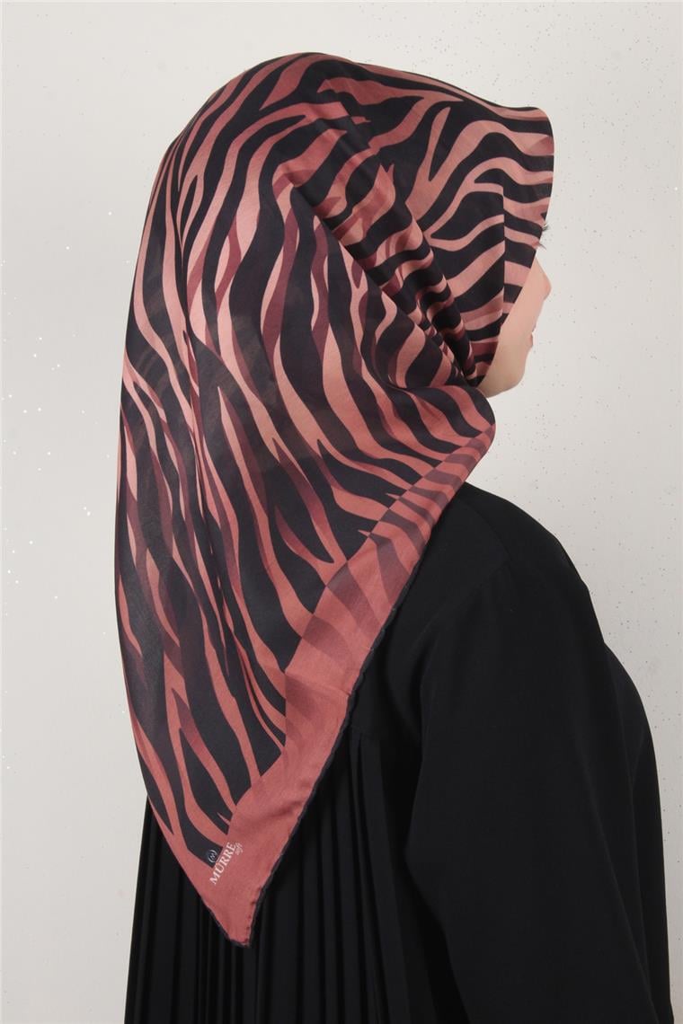 Pamuklu Soft Eşarp 3338-10 Şeftali