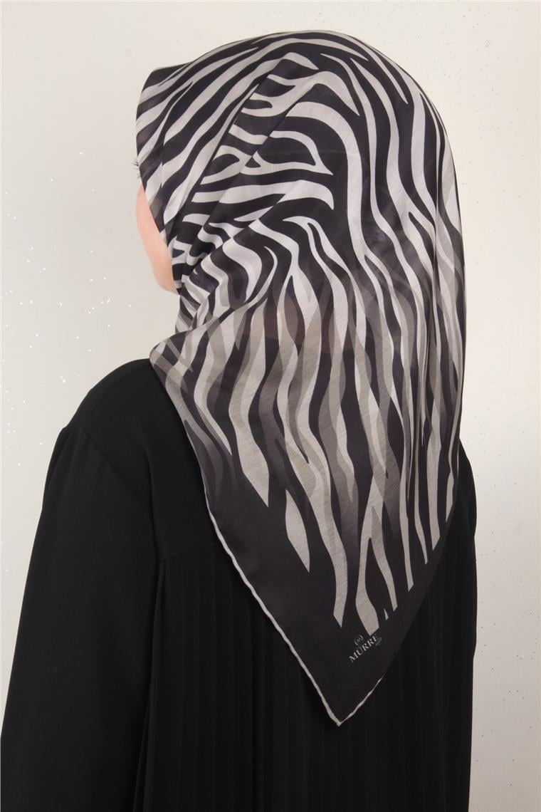 Pamuklu Soft Eşarp 3338-2 Siyah