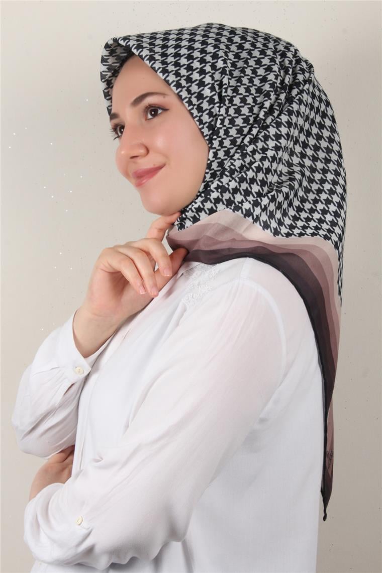 Pamuklu Soft Eşarp 3340-5 Mocha